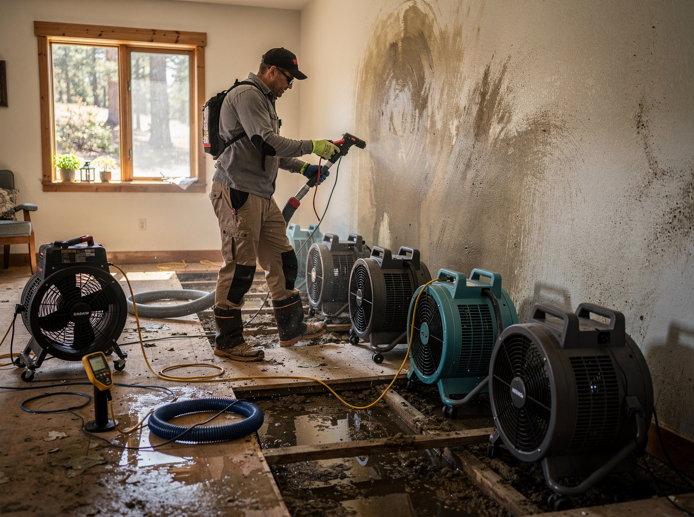Structural Drying in RIMFOREST, CA